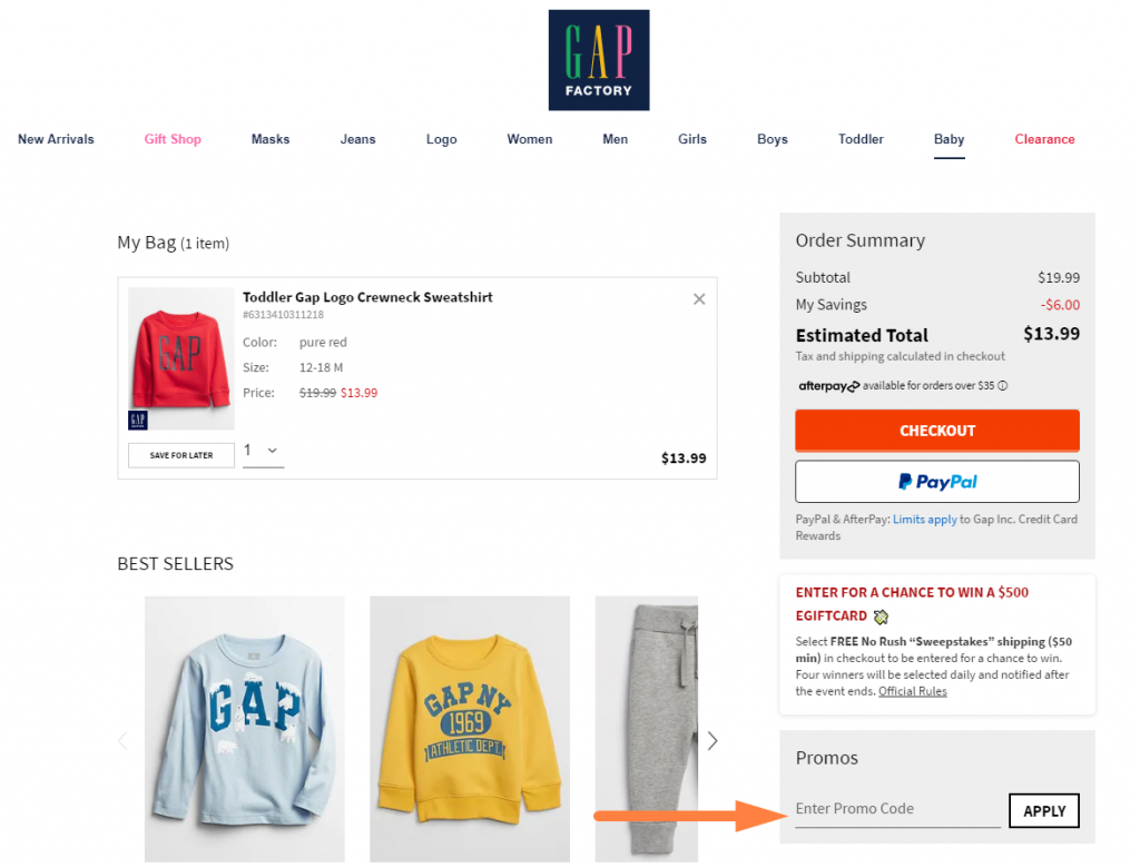 Gap Factory Coupons, Deals & Discount Codes 2023