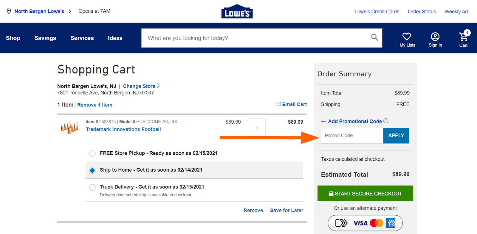 lowes coupon code
