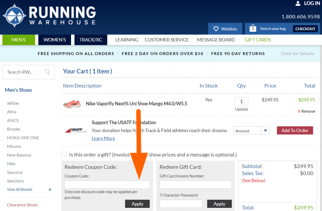 Running Warehouse Coupons, Deals & Discount Codes 2023
