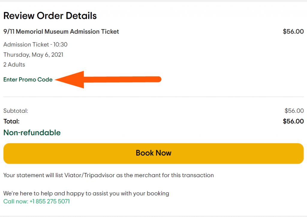 tripadvisor tour discount code