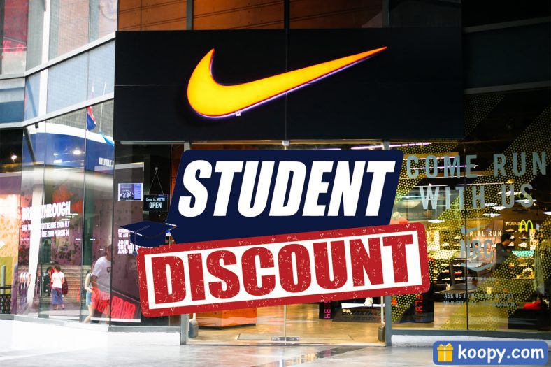 10 nike student discount