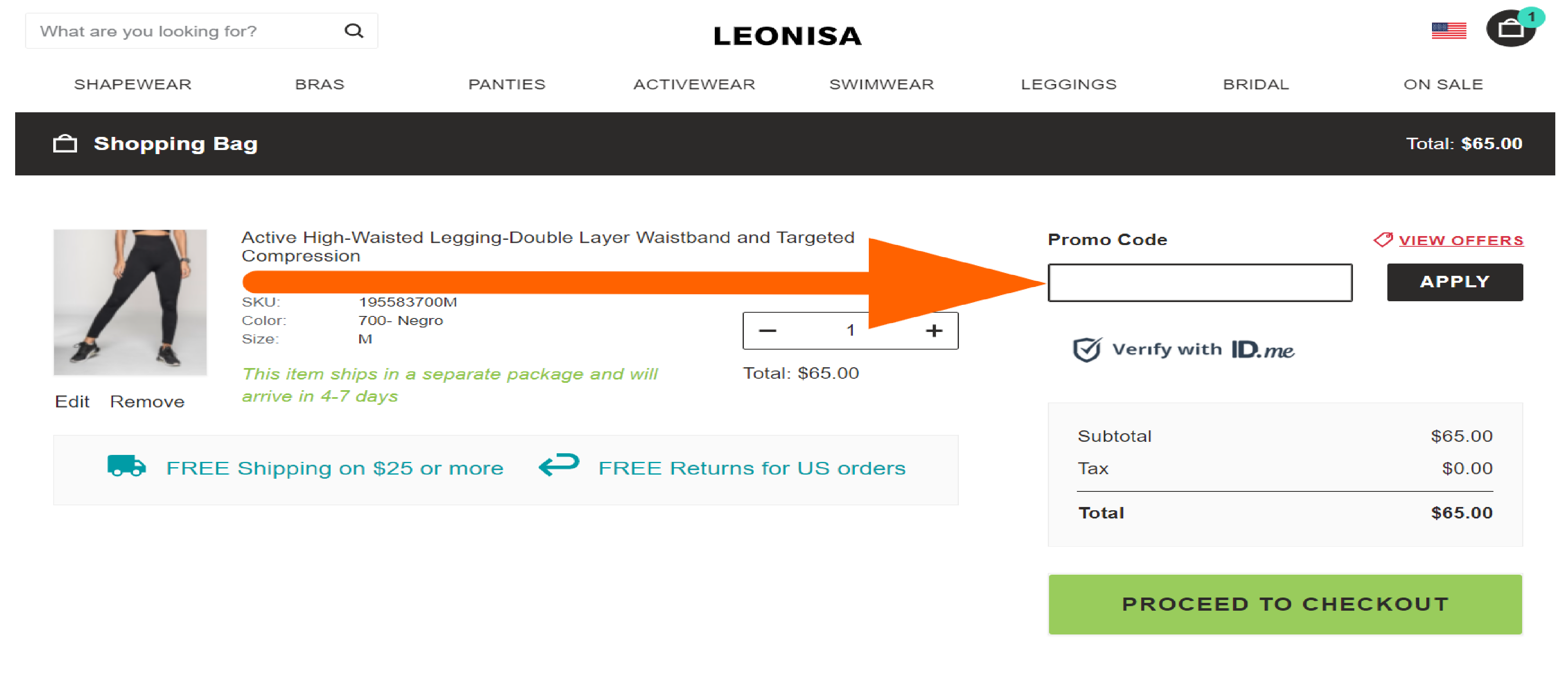 leonisa coupon code