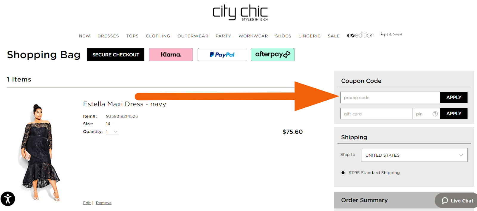 city chic us coupon code