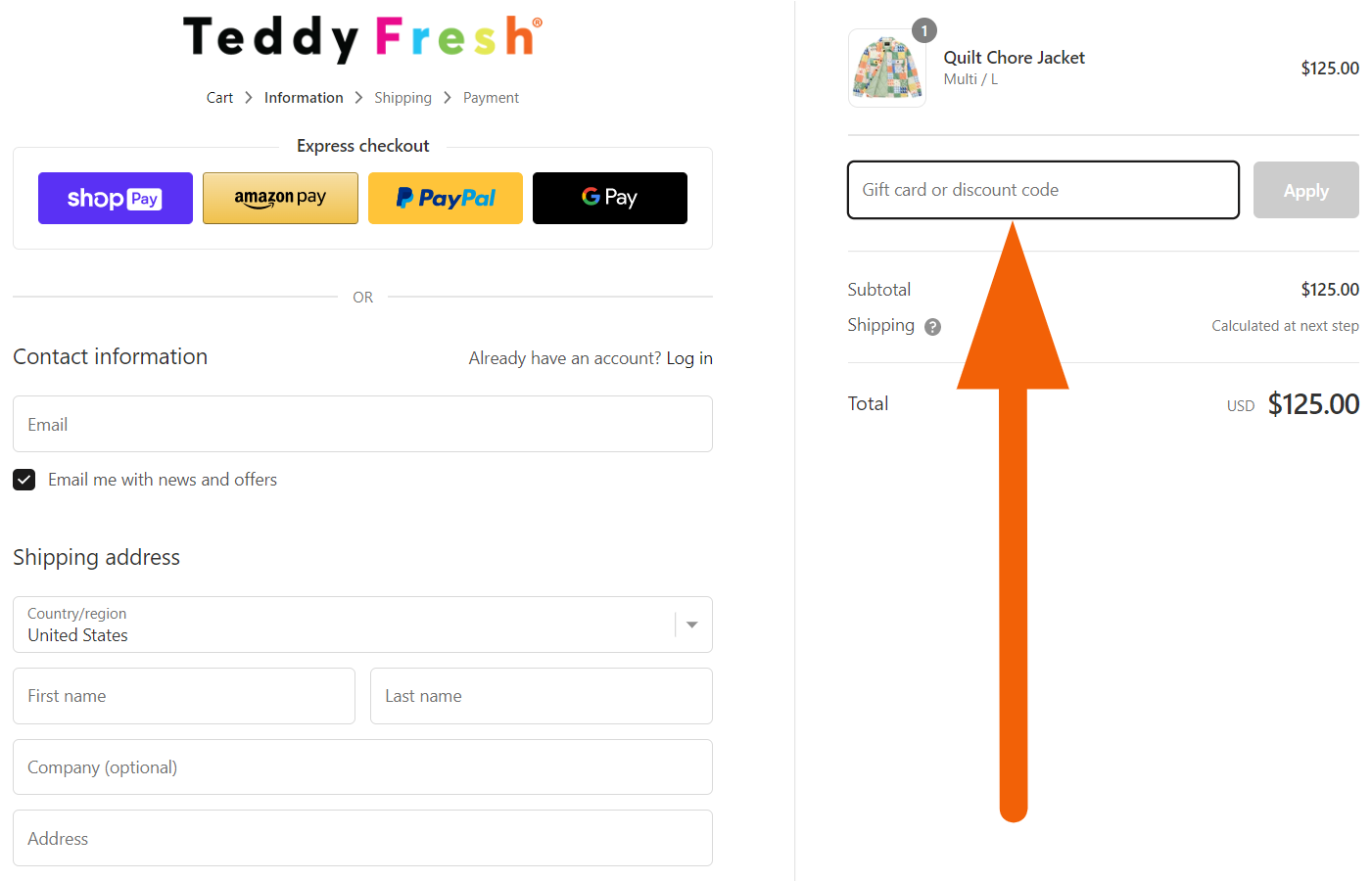 teddy fresh coupon code