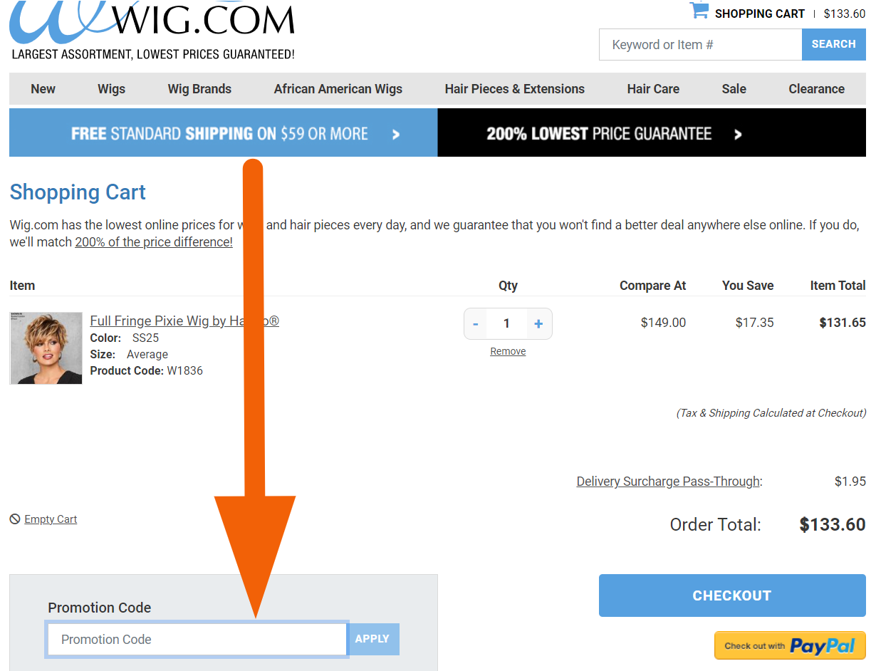 wig.com coupon code